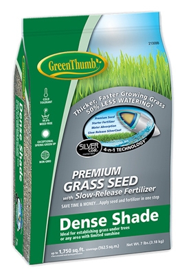 Premium Grass Seed for Dense Shade, 7-Lbs.