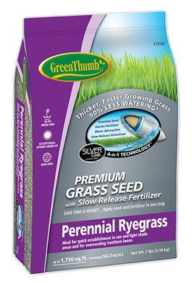 Premium Coated Perennial Ryegrass Seed, 7-Lbs.