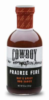 Prairie Fire Barbeque Sauce, 18-oz.