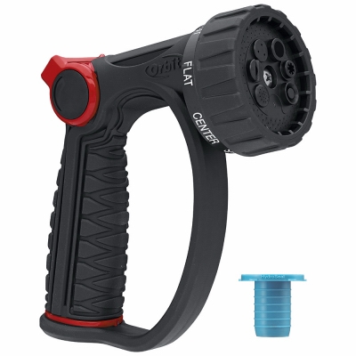 Pro Flo 7-Pattern Nozzle, Thumb Control, D-Grip, HydroSeal Washer