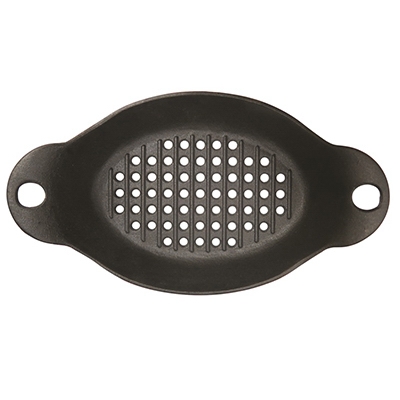 Oval Cast Iron Grilling Dish