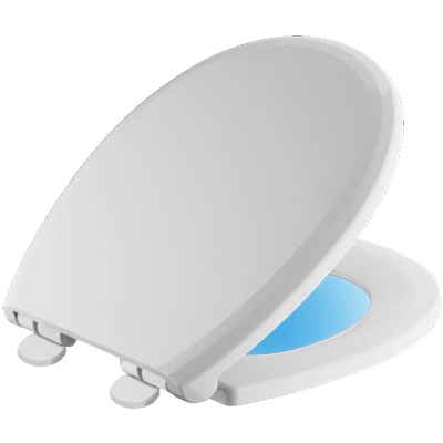 Lighted Toilet Seat, Round