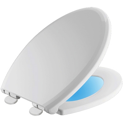 Lighted Toilet Seat, Elongated