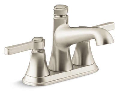 Georgeson Lavatory Faucet, Double Handle, Brushed Nickel
