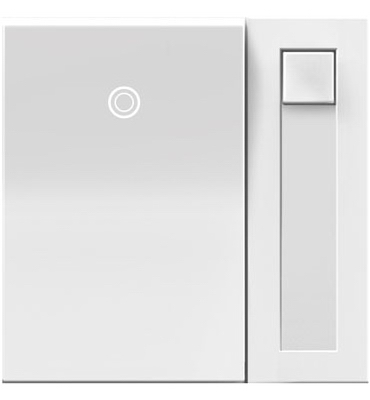 Paddle Dimmer Switch, White, 450-Watt