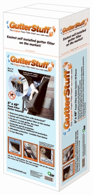 K-Style Foam Gutter Filter, 5 x 48-In.