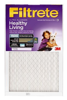 Filtrete Furnace Filter, Ultra Allergen Reduction, 3-Month, Purple, 18x18x1-In., Must Purchase in Quantities of 6