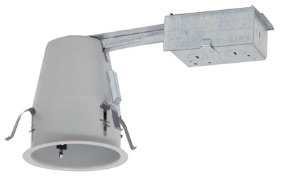Recessed Housing For Light Fixture, Remodel, 4-In.