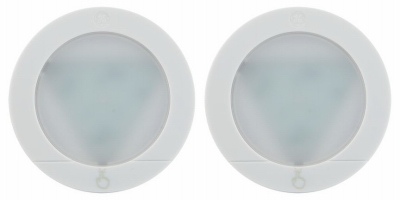 LED Puck Light, Battery-Operated, 2-Pk.