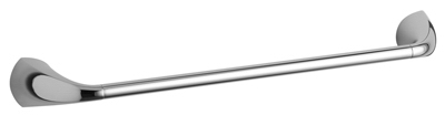 Mistos Towel Bar, Chrome, 18-In.