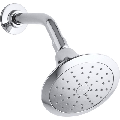 Forte Single-Function Shower Head, Chrome
