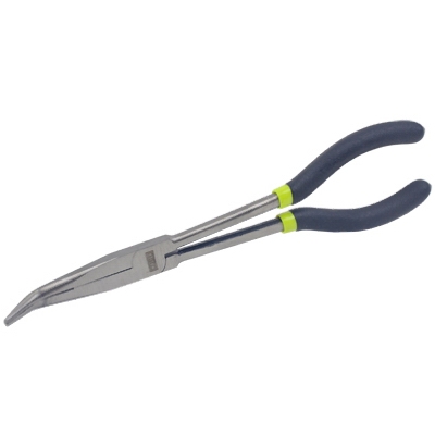 Master Mechanic 11 inchL REACH BENT NOSE PLIERS