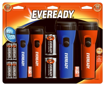LED Flashlights, 4-Pk.