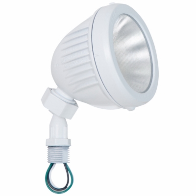 LED Floodlight Lamp Holder, 13-Watts, White