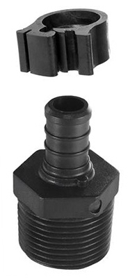 PEXLock Male Adapter 1/2 inch x 3/4 inch MPT