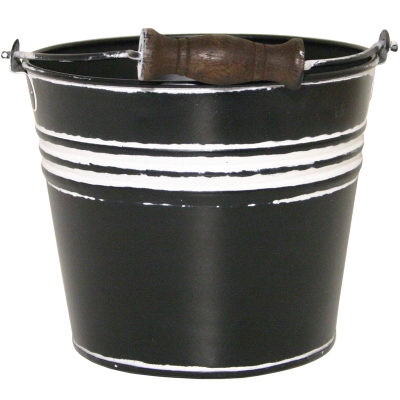 6 inch Char Banded Planter