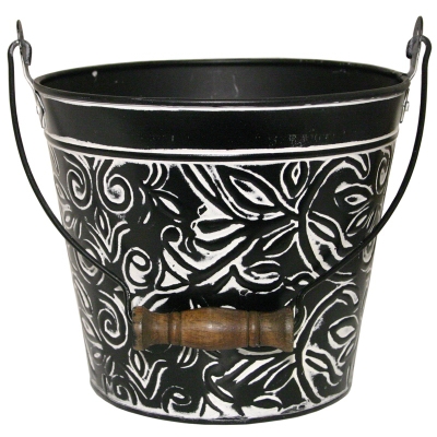 12 inch Char Floral Planter