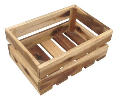Crate-Style Planter, 11.5 x 4.5-In.