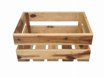Crate-Style Planter, 13.5 x 6-In.