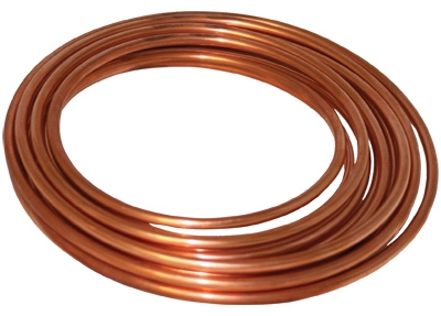 Type L Soft Copper Tubing, 0.375-In. I.D. x 60-Ft.