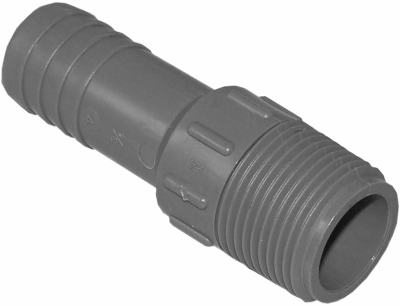 Poly Male Pipe Thread Insert Adapter, 0.75-In.