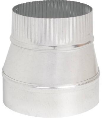 6 x 3-Inch Galvanized Pipe Reducer