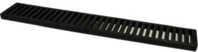 2-Ft. Black Channel Grate