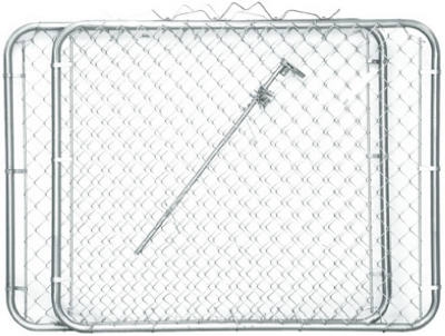 Bent Frame Chain Link Drive Gate, 10-Ft. x 48-In.