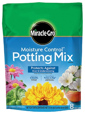 Moisture Control Potting Mix, 8-Qts.