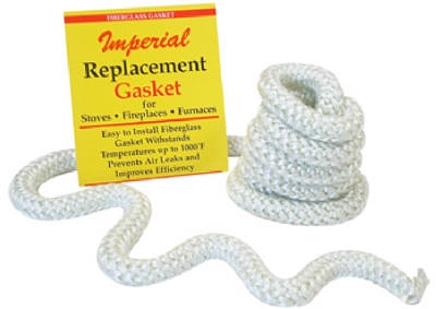 6-Ft. White Fiberglass Door Gasket Rope