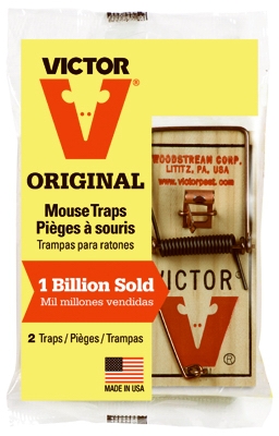 Metal Pedal Mouse Trap, 2-Pk.