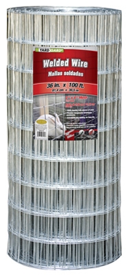 Galvanized Welded Wire Fence, 36-In. x 100-Ft.