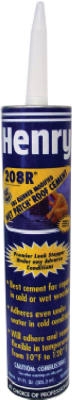 Wet Patch Roof Cement, Rubberized, 11-oz. Cartridge