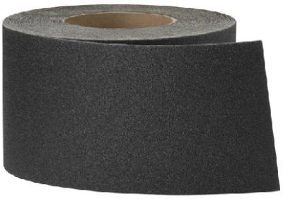 3M Safety Anti-Slip Tread, Heavy Duty, Black, 4-In. x 60-Ft. Roll