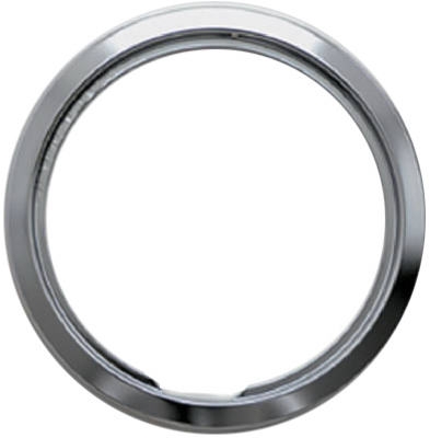 Electric Range Trim Ring,  inchE inch Series Hinged Element, Chrome, 8-In.