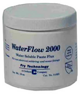 Water-Soluble Plumbing Flux, 2-oz.
