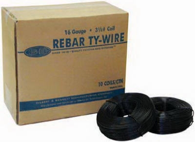 Rebar Ty-Wire, 901130A, 3-1/2 Lb., 16-Gauge