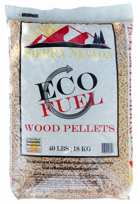 Sierra Nevada Bioenergy - Eco Fuel Wood Pellets - 40# Bag