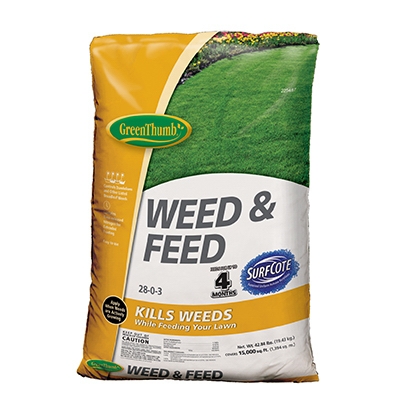Weed & Feed, 28-0-3, 15,000-Ft. Coverage