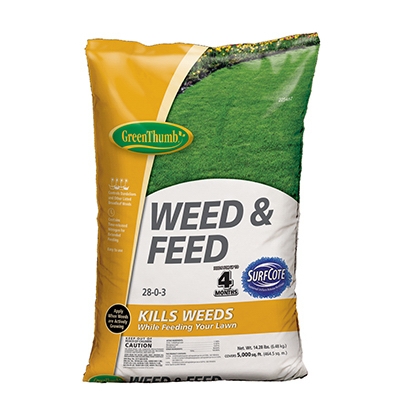Weed & Feed, 28-0-3, 5,000-Ft. Coverage