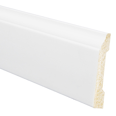 8' WHT OG Base Molding