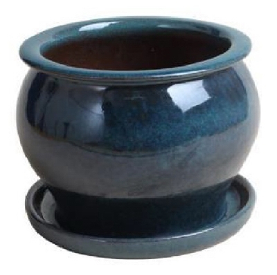 11 inch AQUA BLU Studio Pot