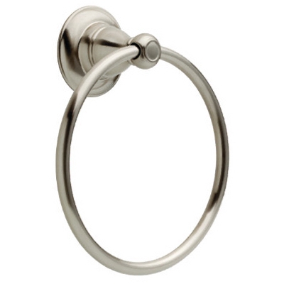 Porter Collection Towel Ring, Nickel