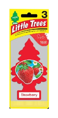 Little Trees Air Freshener, Strawberry, 3-Pk.