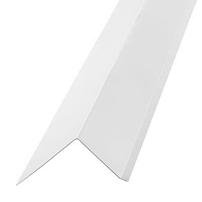 Roof Edge 2 In. x 3 In. x 10 Ft. White