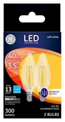 GE2PK3.5W LED BC Bulb