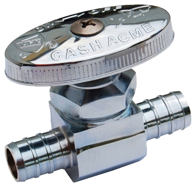 Straight Stop, Lead Free, .5-In. Barb Insert