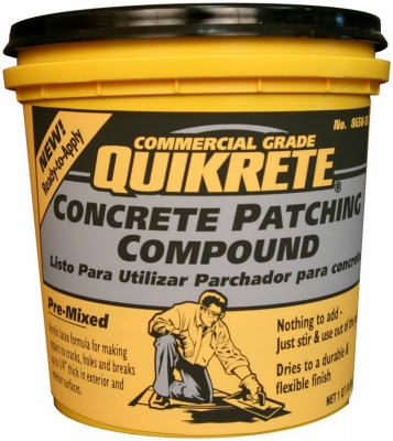 Concrete Patch, Premixed, 1-Qt.