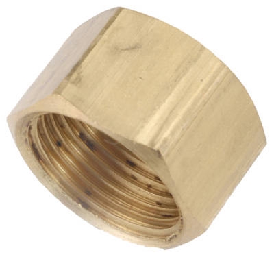 Compression Cap, Brass, 3/8-In.