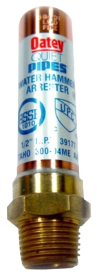 1/2-Inch Male Iron Pipe Quiet Pipe Shock Absorber